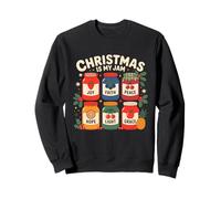 Christmas Is My Jam Holiday Spirit Joy Love Sudadera