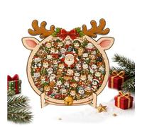 Christmas Jigsaw Puzzles - Wooden Funny Animal, Interactive Toys Set, Shape | Winter Puzzles Christmas Toys Set Christmas Jigsaw Puzzles Adults Holiday Birthday Home Decor Party Favors Stocking Stuffers