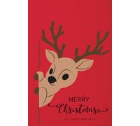 Christmas Joy: A Festive Notebook to Capture Your Holiday Cheer: 160 Pages of Holiday Memories, Notes, and Christmas Spirit