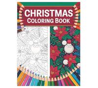 Christmas Kawaii Coloring Book: 100 Festive Pages for Adults: Cute Holiday Designs for Relaxation and Stress Relief