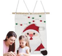 Christmas Knitting Kit, Handmade Holiday Theme Tapestry Knitting Set, Holiday Knitting and Crochet Kit, Handmade Christmas Tapestry Set, Perfect Craft Kit for Beginners and Experts, Men, Women