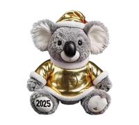 Christmas Koala Plush Toy - Cute Weighted Sensory Stuffed Animal | Soft Vel