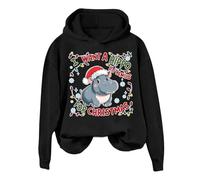 Christmas Lady I Want To Do A Hippo With A Hoodie All The