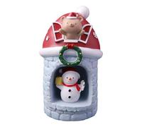 Christmas Lantern - Santa Claus Snowman Home Decor, LED Night Light, Christmas Table Decoration for Indoor Desk, Shelf, Bedroom, Living Room, Office, Party, School, Dorm, Holiday Display