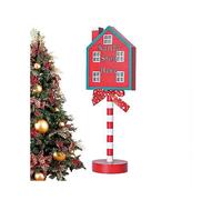 Christmas LED Light Vertical Signs with LED Light for Christmas Lamp Desk Sign Stop Ornament Christmas Desktop Light D