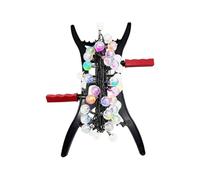 Christmas Light Ornament Storage Box, Holiday Tree String Light Organizer Box, 2 Pack Divider Reels, Lights Storage Holder for Thanksgiving Birthday Party Home and Office Wires,