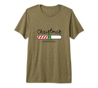 Christmas Loading Funny Novelty Graphic Tees & Cool Designs Camiseta Premium
