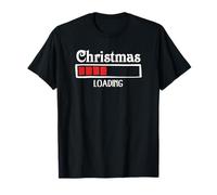 Christmas Loading Strat Holiday Fun Celebration Festive Camiseta