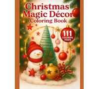 Christmas Magic Décor Coloring Book