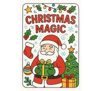 Christmas Magic: Fun Coloring Book For the Holidays