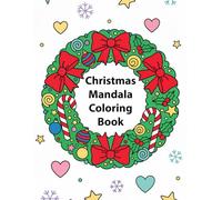 Christmas Mandala Coloring Book