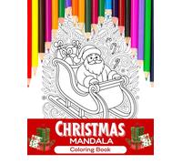 Christmas Mandala: Coloring Book