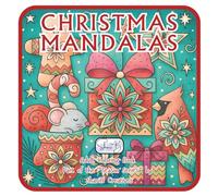 Christmas Mandalas: An Adult Coloring Book by ShariB Creatives