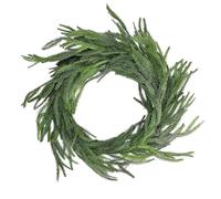 Christmas Mantle Garland, 1,8 cm/5,91 ft Artificial Greenery Pine Wreath, Festive Winter Decorations for Mantle, Fireplace, Front Door, Tabletop, Porch, Patio, Entrance, Living Room, and Tree