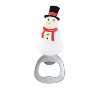 Christmas Manual Can Opener - Stainless Steel Jar Openerr Punch, Elk Snowman Christmas Tree Santa Bottle Open, Can Lid Openers Tools, Strong Magnet Small Bottle Opener | Festive Gadget for Use