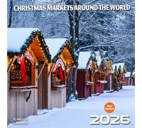 Christmas Markets Around The World Calendar 2026: Festive scenes, warm lights, and joyful traditions