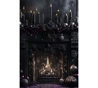 Christmas Memories Journal - Gothic Fireplace Edition: 20 Year Holiday Keepsake | Guided Memory Book for Recording Christmas Traditions, Family Gatherings & Special Moments