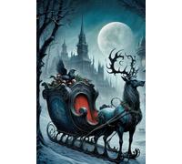 Christmas Memories Journal - Midnight Reindeer & Sleigh Edition: 20 Year Holiday Keepsake | Record Christmas Traditions, Family Stories, and Seasonal Memories