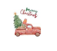 Christmas Memories Journal - Red Truck & Tree Holiday Keepsake: A 6x9 Guided Christmas Book to Record Family Stories, Holiday Gatherings, and Seasonal Traditions