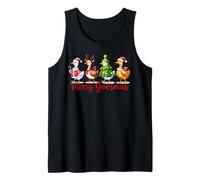 Christmas Merry Goosemas Silly Goose tee Camiseta sin Mangas