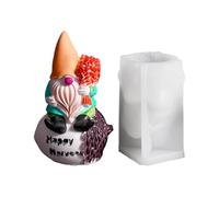 Christmas Molds, Home Seasonal Decor For Holidays, 3D Gnome Silicone Mold, Cute 3D Dwarf Mould For Holiday Table Centerpiece Fall Winter Thanksgiving Birthday