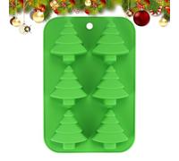 Christmas Molds - Silicone Holiday Mould | Easy Release Tray featuring Non Stick, Festive Shape Set with Baking Use, Creative Craft Form, Chocolate Moulds for Candy Ice Cookie Fondant Projects