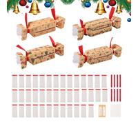 Christmas Money Box - 0.39 Inches Candy Paper Design Cash Pouch for Festive Organization, Fun Holiday Gifting with Party Cracker Boxes, Home Living Room Holiday Events Festivals Celebrations