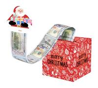 Christmas Money Box | Cash Pull Box For Christmas | Money Holder With Pull Card | Holiday Money Pull Box | Christmas Money Box | Holiday Design Ideal Storage Solution For All Ages