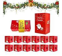 Christmas Money Boxes, Folding Suŕprise gift boxes, DIY Party Favors, 12 | Festival Money Holder Exploding Box For Holiday Birthday Wedding Halloween Valentines Party Events