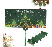 Christmas Money Cards, Festive Foldable Cash Holders for Gifting Joy, Holiday Fun with Tassel Attachment, Creative Gift Envelopes for Kids Teens Adults Family Celebration, Party Use, 6.5 Inches