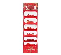 Christmas Money Envelopes, Festive Cash Holders for Holiday Gifting, Creative Stocking Stuffers with Closure Function, Envelope Pack for Kids, Friends, Family, Gift Boxed, 6.7 x 3.5 Inches