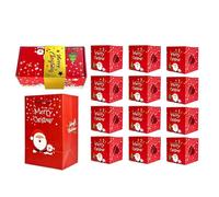 Christmas Money Exploding Box - 12-Piece Folding DIY Party Favors