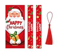 Christmas Money Holder - Foldable Cash Envelope Greeting Card Wallet | Holiday Cash Envelope - Paper 10 Pocket Organizer | Folding Gift Wallet | Party Table Favor For Christmas New Year