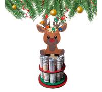 Christmas Money Holder Ornaments, Wooden Christmas Money Clip | Decorative Cash Clip Holder | Rustic Wood Money Storage Clip for Holiday Decor in Living Room, Study Room, and Bedroom