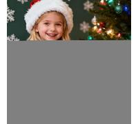 Christmas Money Holders - 10 Slot Santa Claus Cash Envelope Booklet for Holiday Gifting, Party Celebrations with Easy Insert Function, Festive Gift Card Organizer for Family Kids Adults, Red Print