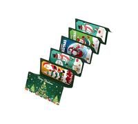 Christmas Money Holders, Christmas Cash Card Holders, 10 Slots Festive Card Checks Envelope For Family Friends Kids Adults Men Women Boys Girls Teens Father