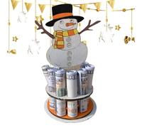 Christmas Money Holders, Elk Money Holder Decor, Wooden Money Holder Ornament, Double-Layer Holiday Decor, Money Holder, Decorative Cash Holder Christmas, Money Holder, Christma