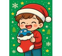 Christmas Morning Notebook for Kids: Magical Holiday Writing Journal with Excited Boy Design for Ages 4-8: Large 8.5x11 Lined Pages for Drawing, ... for Preschool and Elementary School Children