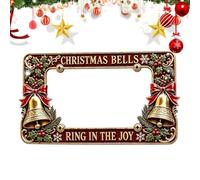 Christmas Motorbike Tag Parts Motorcycle License Plate Frame