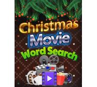 Christmas Movie Night Word Search: Holiday-film themed puzzles for families • 1,000 festive words + answers
