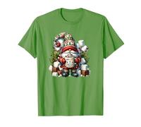 Christmas Mug and Hot Cocoa GNOME For Women Kids Cute Xmas Camiseta