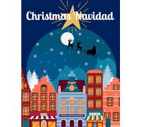 Christmas/Navidad: Coloring & Activity Book/ Libro para colorear y actividades