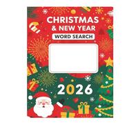 Christmas & New Year Word Search Book