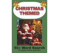 Christmas & New Year Word Search Puzzle: 50+ Easy-to-Read Holiday Word Search Puzzles for Kids, Teens & Adults | Large Print Fun for Christmas, New ... & Relaxing Free Time | 6" x 9", 110 Pages