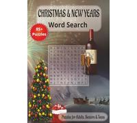 Christmas & New Years Word Search Puzzle Book: 86 Festive Word Search Puzzles to Celebrate the Holidays - Relaxing, Fun & Brain-Boosting for Adults ... puzzles ... Gift for Vacations and Holidays