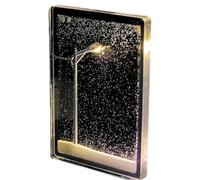Christmas Night Light | Snowy Night Lamp Decor for Arts and Crafts | Festive Desk Light for Girls and Holiday Decoration Charming Christmas Desk Light | Snowy Night Street Lamp for Cozy Holiday Vibes