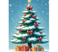 Christmas Notebook: A Festive Journal for Holiday Notes & Cheerful Writing: Your Cozy Christmas Companion for Thoughts and Plans, Christmas gift ideas, Large format 8,5x11 , 110 lined pages