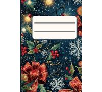 Christmas Notebook: A5 Christmas Notebook | Festive Holiday Journal | Perfect for Notes, Lists & Gift Ideas