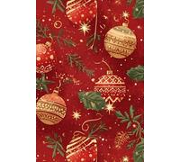 Christmas Notebook: Blank Paper Journal with Green Lines for your Notes : A 100 Page 6 x 9 Inch Frida Notebook: A 100 Page 6 x 9 Inch Notebook