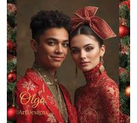 Christmas Notebook - Elegant Collection: Premium Softcover Journal - Narrow Ruled Interior - 120 Pages - Elegant Ivory Paper